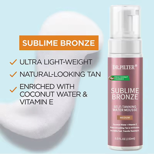 Loción de crema <span class=keywords><strong>solar</strong></span> orgánica de alto SPF 50 +, Etiqueta Privada, cosméticos <span class=keywords><strong>para</strong></span> mujeres, sombra oscura, bloque de protección <span class=keywords><strong>solar</strong></span> <span class=keywords><strong>para</strong></span> cara y cuerpo <span class=keywords><strong>para</strong></span> bronceado - Product Image 4