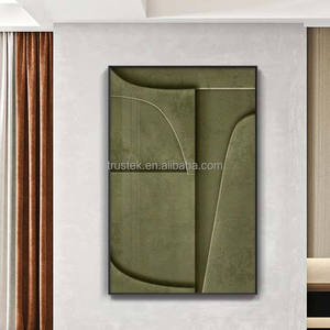 Extensión de Visión, Pintura Decorativa Moderna y Minimalista para Sala de Estar, Mural de Lujo Ligero, Arte de Pared en Acuarela, Papel Fotográfico LED - Product Image 3