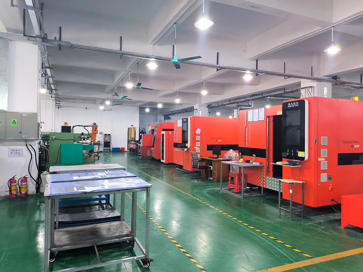 ISO 9001 Fabrication de tôle personnalisée Boîtier en aluminium Châssis Boîtier en acier inoxydable Découpe laser Pliage Assembler Service