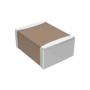 Condensador Cerámico C3225C0G2J392J125AA 1210 (3225 Métrico) CAP CER 3900PF 630V C0G 1210 3900 pF - Product Image 1