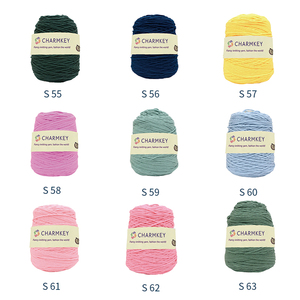 Charmkey – fil <span class=keywords><strong>de</strong></span> pistolet à touffeter Offre Spéciale coton lait, épais, bon marché, vente en gros, 8 plis pour tapis, 100% - Product Image 4