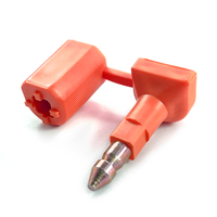Serrure de conteneur haute sécurité anti-effraction robuste, scellé antivol à boulon pour camion, mini serrure à boulon de petite taille