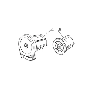 ゼブラローラーブラインドクラッチ部品ゼブラ修理部品サプライヤー卸売ゼブラローラーブラインドコンポーネント