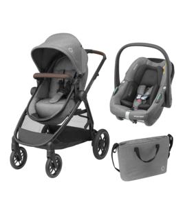 Maxi-Cosi Zelia S Trio - Système de voyage complet 3-en-1 de la naissance à environ 4 ans, poussette bébé 3-en-1 - Product Image 2