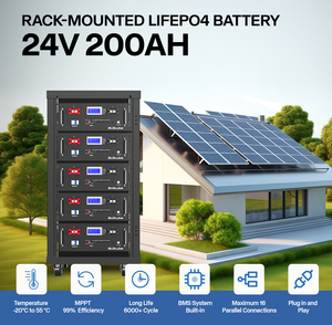 Batería de Almacenamiento de Energía Bullcube 24v 200ah de Iones de Litio 6000 de Ciclo Profundo para Montaje en Rack Solar QL-12100(24200-RM) Solaire Lit - Product Image 3