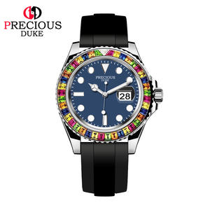 Montre Homme Affaires Printemps 2026 - Nouvelle Collection Luxe avec Cadran Diamant, Qualité Supérieure, Étanche, Mouvement Quartz - Product Image 4