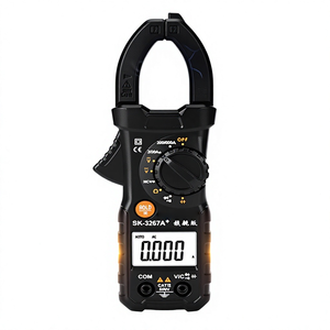 เครื่องวัดแบบหนีบดิจิตอล fnagklr Sk-3267a 600V 600A AC DC จอแสดงผล LCD ช่วงอัตโนมัติ II 600V - Product Image 2