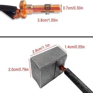 Conjunto de Escobillas de Carbón Yamaha G29 JU2-H1801-00 para Carrito de Golf y Carrito de Club, Producto para Motor Automotriz - Product Image 3