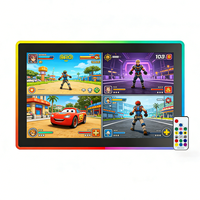 Pantalla Táctil Capacitiva para Kiosco, Pantalla LCD Digital, Monitor Vertical Publicitario con Luz LED RGB, Monitor Táctil para Juegos