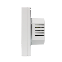 Thermostat numérique programmable WIFI RS485 AC819F pour ventilo-convecteur carré 220V, design moderne, ignifuge PC+ABS pour villa et appartement