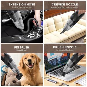 <span class=keywords><strong>AC</strong></span>/<span class=keywords><strong>DC</strong></span> Draadloze Stofzuiger Voor Thuis En Auto-Batterij Met Grote Capaciteit, Krachtige Draagbare Stofzuiger Voor Auto-En Dierenharen - Product Image 5