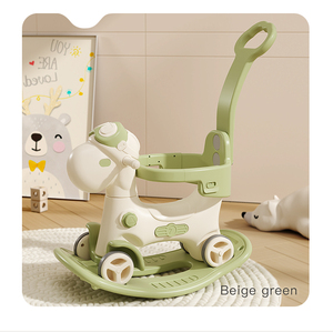 Mainan kuda goyang plastik anak-anak desain skuter terlihat bagus untuk anak-anak balita & bayi Olahraga & Hiburan Produk - Product Image 3