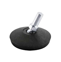 Pieds de nivellement réglables en acier inoxydable anti-rotation avec base, filetage M6/M8/M10, pour meubles, sols inégaux, usage intensif, hôpitaux, extérieur