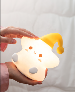 Venta superior Luz de noche para niños El mejor regalo para niños Twinkle Little Star Luz de silicona - Product Image 5