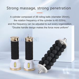 Electric Handheld Lymphatic Drainage <strong>Device</strong> for Body Contouring Massage ABS Inner Ball Roller Skin Tightening Includes EU UK US - Product Image 4