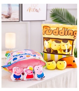 หมอนตกแต่งของขวัญสำหรับเด็กผู้หญิงของเล่นตุ๊กตานุ่มน่ารักขนาดเล็ก - Product Image 5