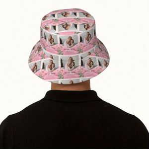 Gorra de Verano Ligera Personalizable de Poliéster, Sombrero de Pescador con Estampado Floral, Regalo Perfecto para el Día de la Madre, para Mamá, para Pescar - Product Image 1