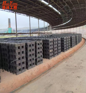 Processus de frittage des briques en four tunnel avec <span class=keywords><strong>corps</strong></span> de four mobile, ligne de production de briques - Product Image 4
