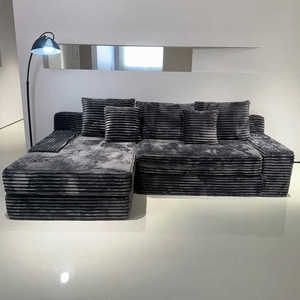 Divano Angolare a <span class=keywords><strong>L</strong></span> in Spugna Compressa GEDO <span class=keywords><strong>2026</strong></span> - Set Divani per Soggiorno e Arredamento Casa - Product Image 1