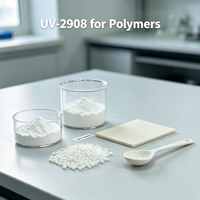 ZHUOTAI Poudre absorbante UV UV-2908 à 99 % de pureté, faible volatilité, antioxydant intégré, haute transmission lumineuse, auxiliaire chimique