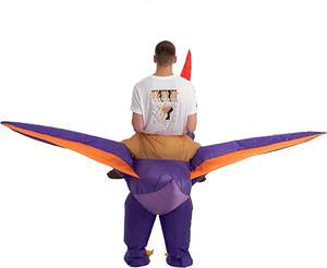 Super settembre Ride A Dinosaur Adult One Size Costume gonfiabile di Halloween - Product Image 5
