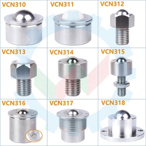 Rodillos de Transferencia de Bolas <span class=keywords><strong>BUHA</strong></span> de Alta Calidad, Unidades de Rodamiento de Acero Industrial con Longitud Total de 200/400/600 mm - Product Image 5