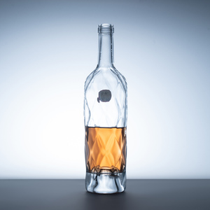 500 ml 1 litre Bouteille en verre en forme de pistolet pour rhum, tequila, liqueur, boissons alcoolisées, boissons alcoolisées, rhum, brandy, vente en gros - Product Image 2