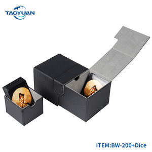 Bowen Black 200 <strong>Card</strong> Twin Flip Tray <strong>Deck</strong> <strong>Case</strong> <strong>Deck</strong> Box Protecting Your Game <strong>Cards</strong> - Product Image 5