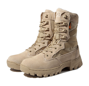 Botas Tácticas Duraderas de Gamuza Asiaon TSB05-1 con Cremallera Lateral y Orificios de Ventilación - Product Image 2