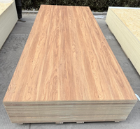 Prix Compétitif Placage Bois de Bambou Charbon de Bois Brillant Imperméable 5/8mm 1220*2440mm pour Décoration Murale Hôtel Bar Villa