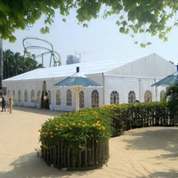 Tentes d'extérieur en alliage d'aluminium de haute qualité 20X40Stretch Waterproof Cheese Hut Party Tente d'église