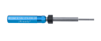 Outil d'extraction/insertion DRK16B bleu pour le retrait de connecteurs électroniques, pince M81969/19-01