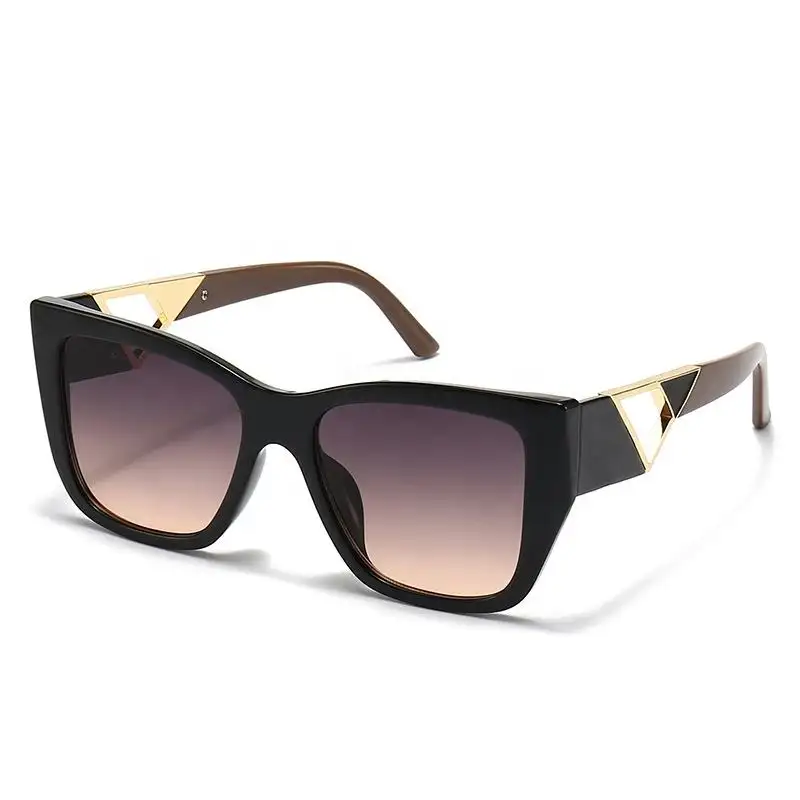 Vintage Oversized Eyewear Women Men Luxury Sunglasses Fashion Sun Glasses Trendy 2022