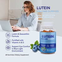Gummies OEM Lutéine et Zéaxanthine avec Extrait de Myrtille pour Soulager la Fatigue Oculaire – Saveur et Forme Personnalisables, Marque Privée Disponible