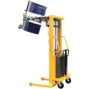 מלגזה 800 ק\\\"ג חשמלית או ידנית, מרים שמן, מרים תופים ומסובב תופים, מסובב תופי שמן חשמלי - Product Image 4