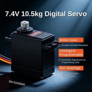 Servo numérique à engrenages métalliques Feetech SH-5245MG 7.4V 10.5kg pour voiture RC, avion, <span class=keywords><strong>bateau</strong></span>, robot Arduino, pince éducative - Product Image 2