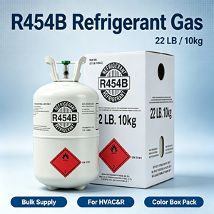 Gaz réfrigérant R454B, cylindre jetable de 22 lb / 10 kg pour systèmes de <span class=keywords><strong>climatisation</strong></span> et de réfrigération - Product Image 1