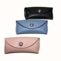 Étui à lunettes en cuir, emballage de lunettes de soleil, sac souple, accessoires de lunettes