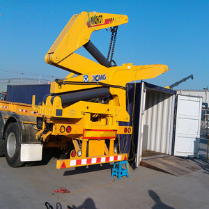 Container loader Crane Side nâng lên Crane tải dỡ bỏ Trailer điều khiển từ xa 20ft-40ft Side loader 20ft-40ft container - Product Image 2