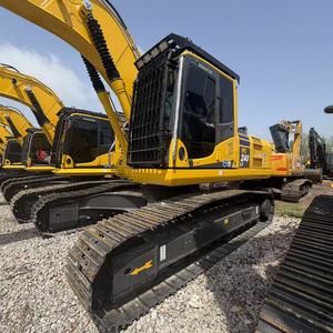 Excavatrice sur chenilles hydraulique d'occasion Komatsu PC240 de 24 tonnes, pièces d'origine japonaises pour travaux de terrassement - Product Image 4