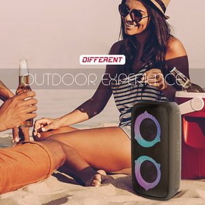 Ce FCC 4500mAh dài thời gian chơi 80 Wát âm thanh bass cầm tay bluetooth Loa di động ngân hàng điện không dây sạc - Product Image 5