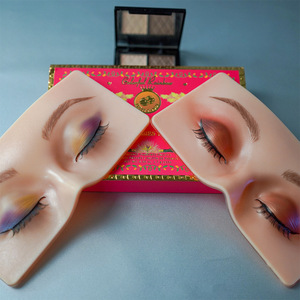 Reusable 5D Silicone Eye Makeup <b>Practice</b> Board 8.5x17cm Waterproof PMU Training <b>Pad</b> for Beauty Academy - Product Image 2