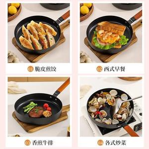 Frying Pan Nonstick Round 30Cm For Induction And Gas Stoves Easy To Clean Hand Wash Only - Product Image 2