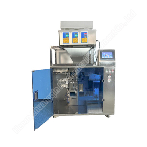 Machine de remplissage de sachets de ketchup entièrement automatique, rotative, pour l'emballage de sachets préformés, avec scellage arrière. - Product Image 2