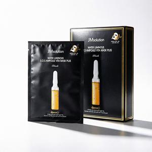 Masque facial JMsolution Water Luminous S.O.S Ampoule Vita Mask Plus Black Vitamine C pour tous types de peaux - Product Image 1