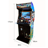 Simulateur de Offre Spéciale Jeux à pièces Machine de jeu d'arcade pour adultes Jeux de voiture HD outun Uright Racing machine d'arcade verticale