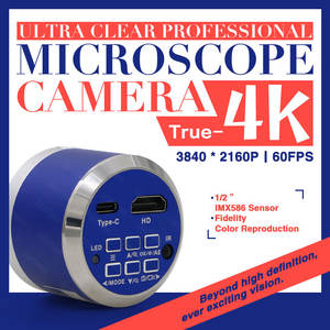 Ultra HD3840X2160産業用Cマウント顕微鏡カメラ4K電子精密はんだ修理用 - Product Image 2