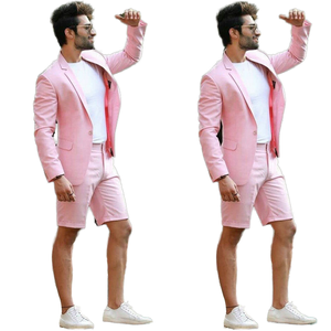 <span class=keywords><strong>2021</strong></span> rose commerce extérieur affaires décontracté hommes deux pièces marié meilleur <span class=keywords><strong>homme</strong></span> <span class=keywords><strong>mariage</strong></span> Banquet <span class=keywords><strong>costume</strong></span> simple boutonnage fermeture éclair mouche - Product Image 1
