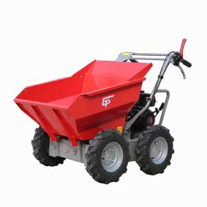Matériaux de construction <span class=keywords><strong>Essence</strong></span> Jardin Quatre Roues Mini Dumper Gaz Puissance Construction <span class=keywords><strong>Essence</strong></span> <span class=keywords><strong>Brouette</strong></span> motorisée 4x4 avec moteur - Product Image 3