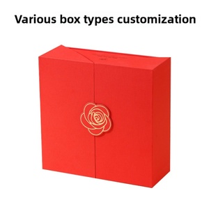 Caja de Regalo de Cartón Resistente de Doble Puerta para Souvenirs, Nueva Caja de Regalo para Artículos de Uso Diario Hecha de Cartón Duradero - Product Image 2